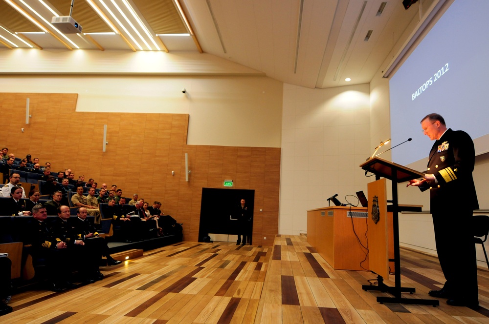 Opening remarks at the BALTOPS 2012 exercise