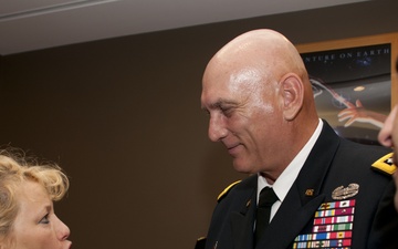 Chief of Staff of the Army Gen. Raymond Odierno meets Veterans at NBC Universal