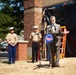 Marine Week Cleveland mural unveiling ceremony