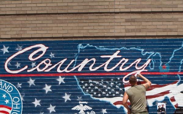 Marines leave a lasting reminder of their commitment to Cleveland