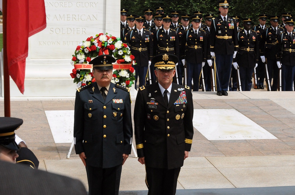 Senior Army North, Mexican leaders visit US capital to exchange insights, ideas