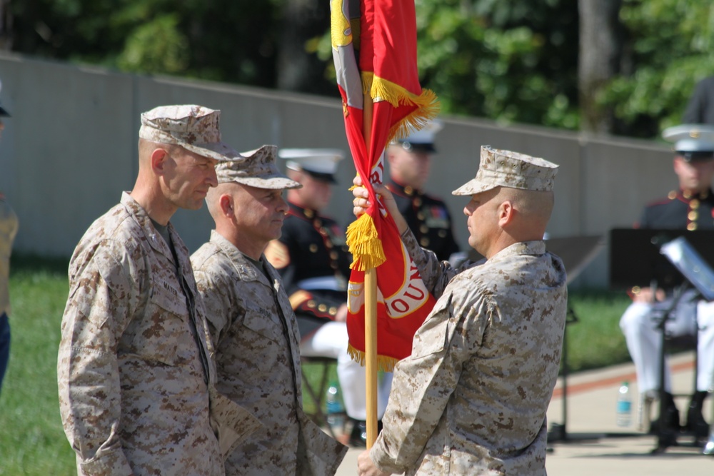 WWR welcomes new commander