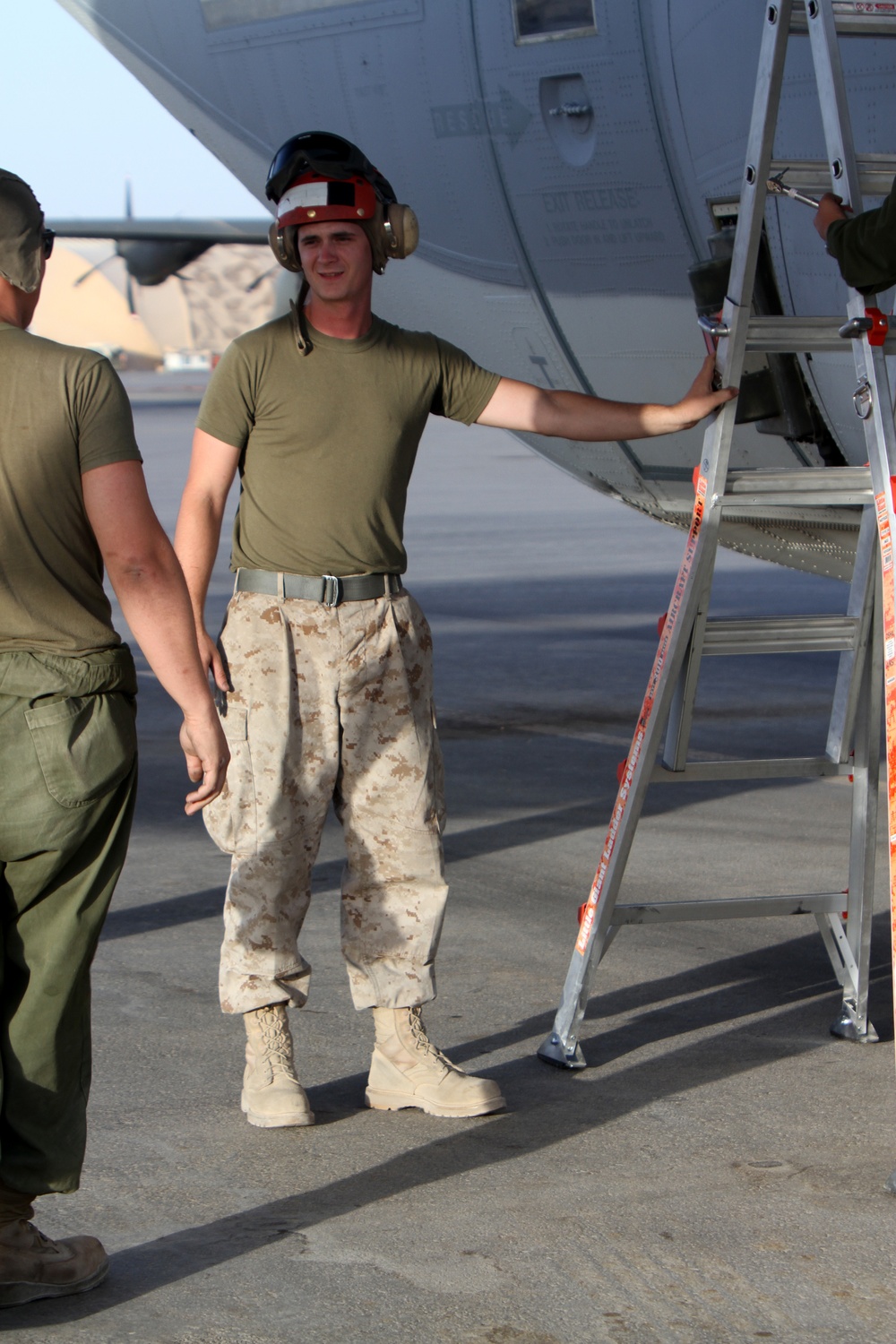 The Marines of Marine Aerial Refueler Transport Squadrons 352 and 152