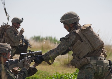 Reconnaissance patrol in Sangin