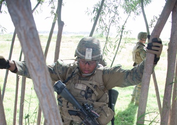 Reconnaissance patrol in Sangin