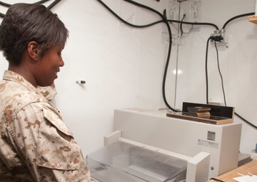 U.S. Marines use Tactical Imagery Production System in Afghanistan