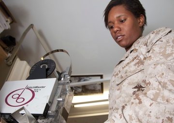 U.S. Marines use Tactical Imagery Production System in Afghanistan