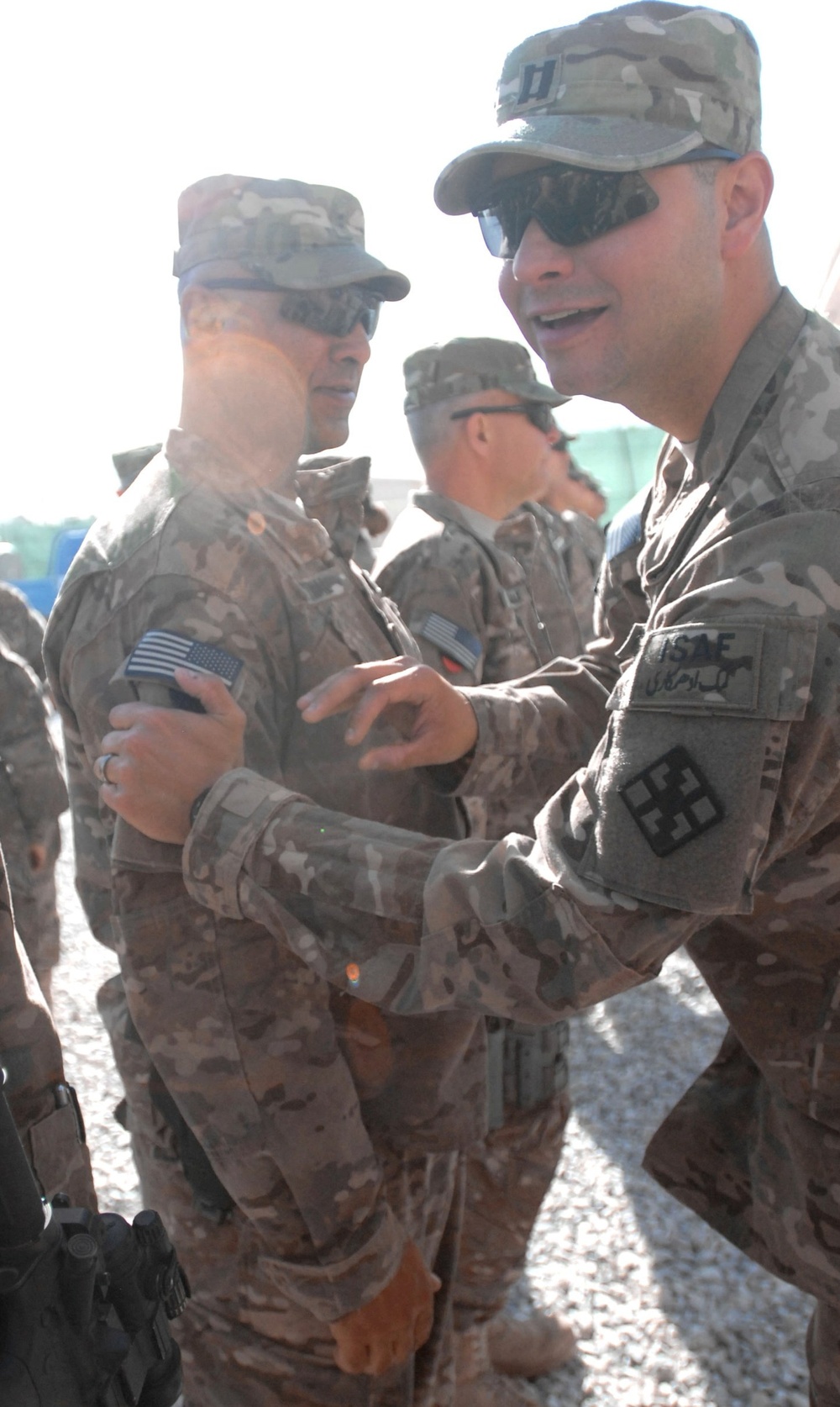 DVIDS - Images - 411th Engineers Receive Shoulder Sleeve Insignia For ...