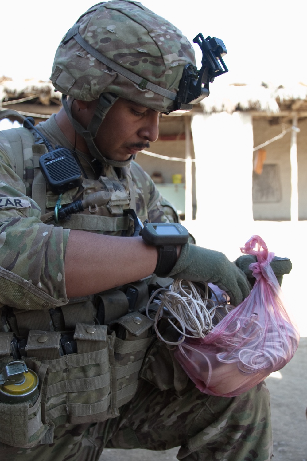 Presence patrol in Afghanistan