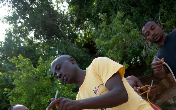 US Navy facilitates Kenyan Basic Sea Survival Instructor Course