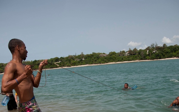 US Navy facilitates Kenyan Basic Sea Survival Instructor Course