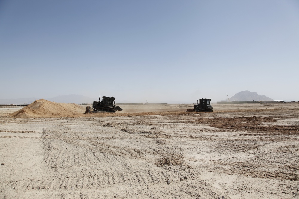 Berm on Camp Delaram II