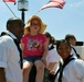 USS Constitution crew perform on Baltimore's Inner Harbor