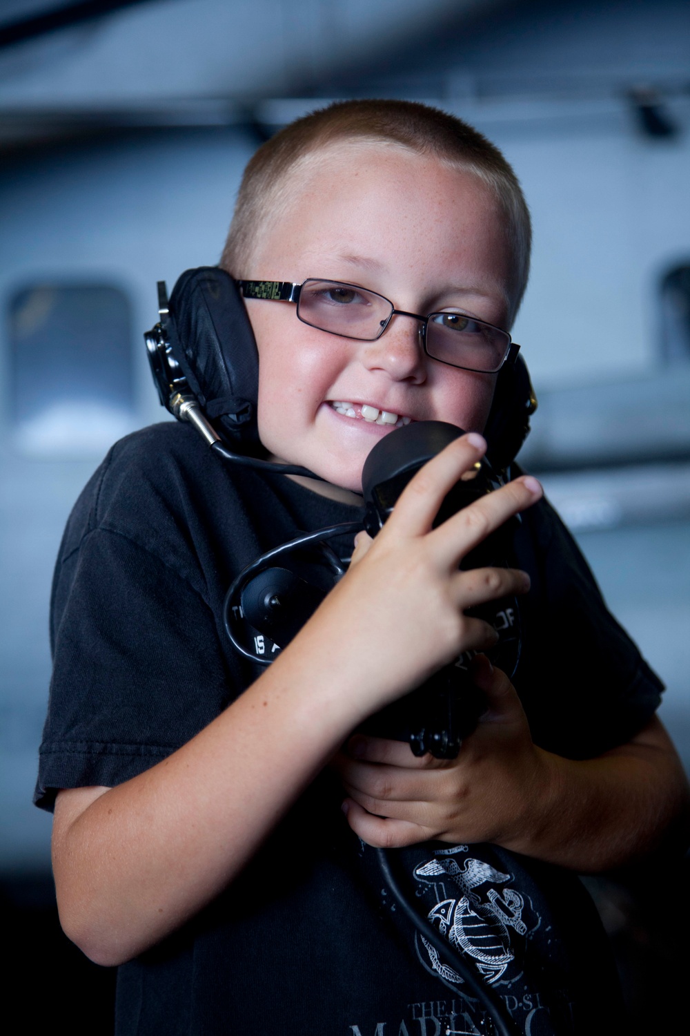 Guests aboard USS Makin Island