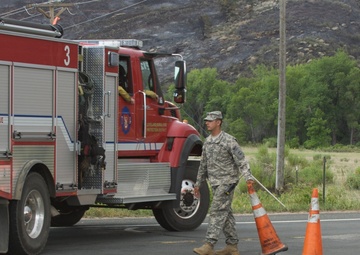 Colorado National Guard provides security in Larimer County: Battle against High Park fire earns whole new meaning for state’s military