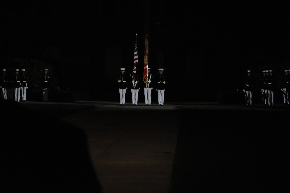 Friday night Evening Parade in DC