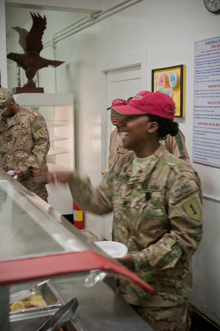 Beans, bullets, and Band-Aids: Army cook puts food on the table, keeps soldiers motivated