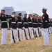 Silent Drill Platoon performs duirng Marine Week Cleveland