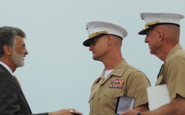 Marine Week Cleveland closing ceremony