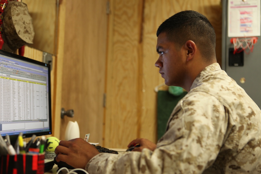 Behind the scenes: Administration shop supports hundreds of Marines