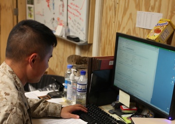 Behind the scenes: Administration shop supports hundreds of Marines