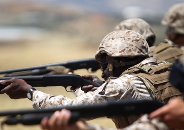 Special-Purpose Marine Air-Ground Task Force Marines participate in crisis response training