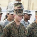 United States military personnel stand at attention during the opening ceremony for Exercise Tradewinds 2012