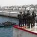 Members of the Barbados Defence Force perform small vessel debarkation drills during Exercise Tradewinds 2012