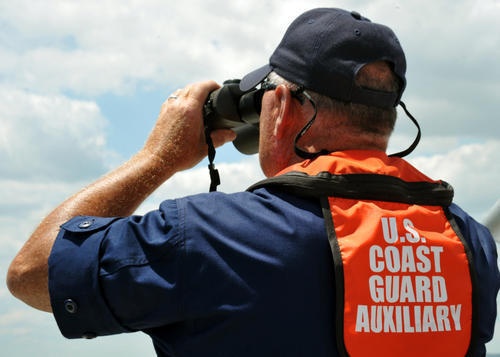 Coast Guard Auxiliary provides lookout during OpSail 2012 in Baltimore