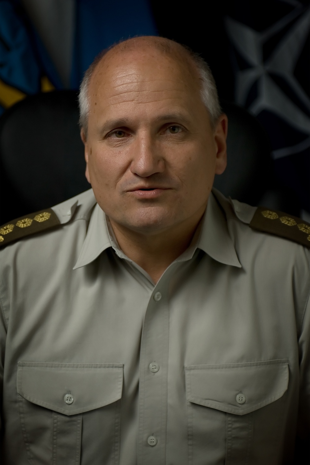 Estonian National Military Representative Col. Ants Kiviselg