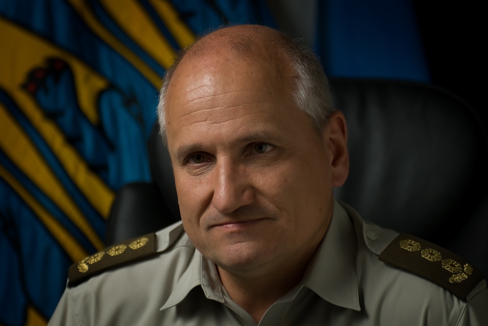 Estonian National Military Representative Col. Ants Kiviselg