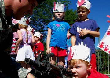 Fort Drum soldiers help support local Flag Day celebrations
