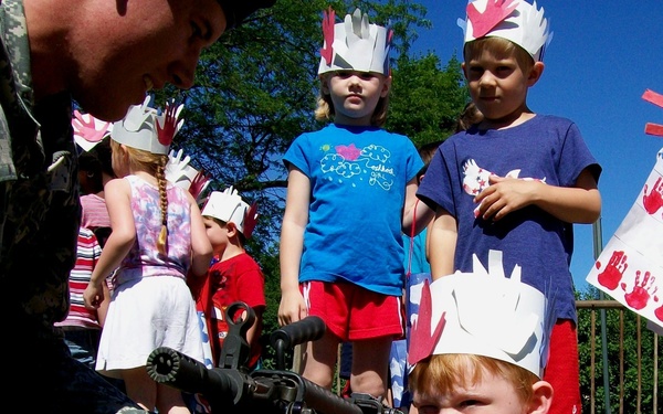 Fort Drum soldiers help support local Flag Day celebrations
