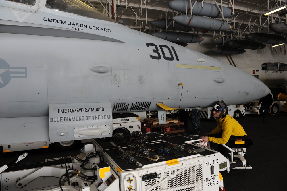 USS Nimitz action