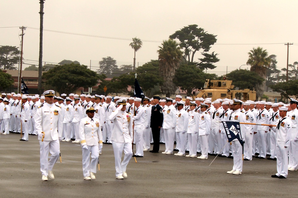 NMCB 4 change of command