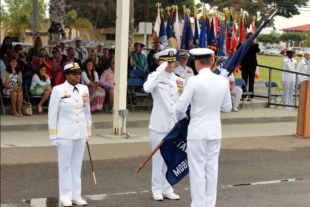NMCB 4 change of command