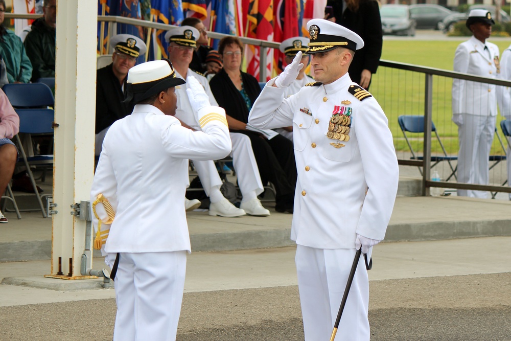 NMCB 4 change of command