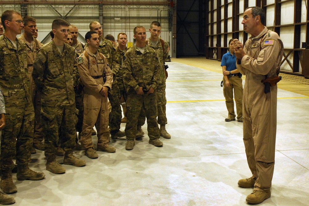 Gen. Raymond Johns Jr. visits Bagram