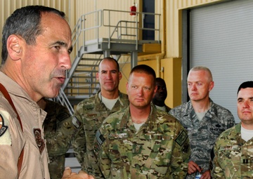 Gen. Raymond Johns Jr. visits Bagram