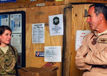 Gen. Raymond Johns Jr. visits Bagram