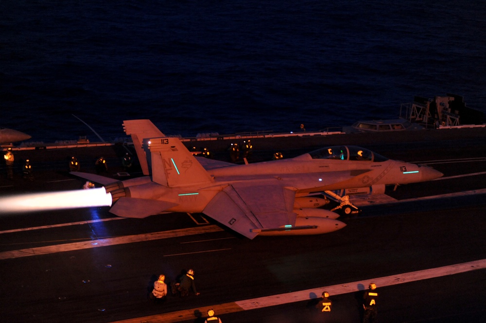 F/A-18E Super Hornet aboard USS George Washington