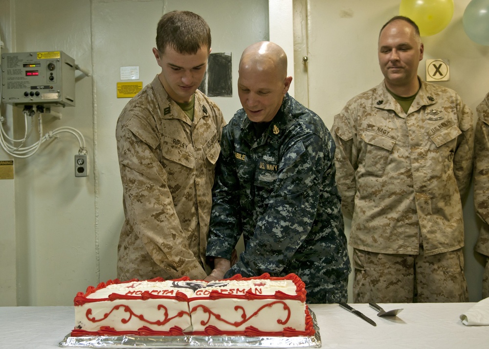 24th MEU celebrates Navy Hospital Corps birthday