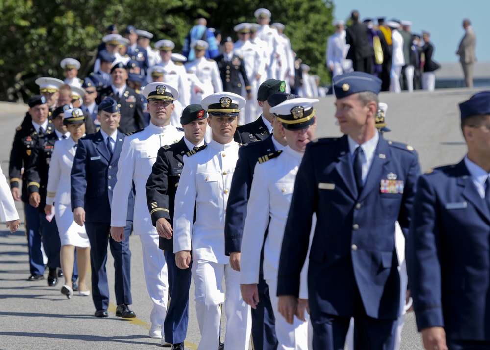 US Naval War College graduation