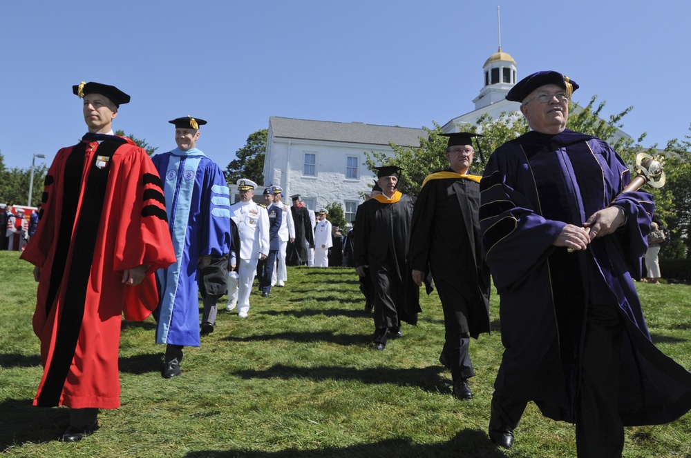 US Naval War College graduation