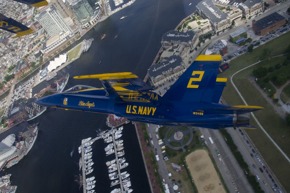 Blue Angels at Baltimore Fleet Week 2012