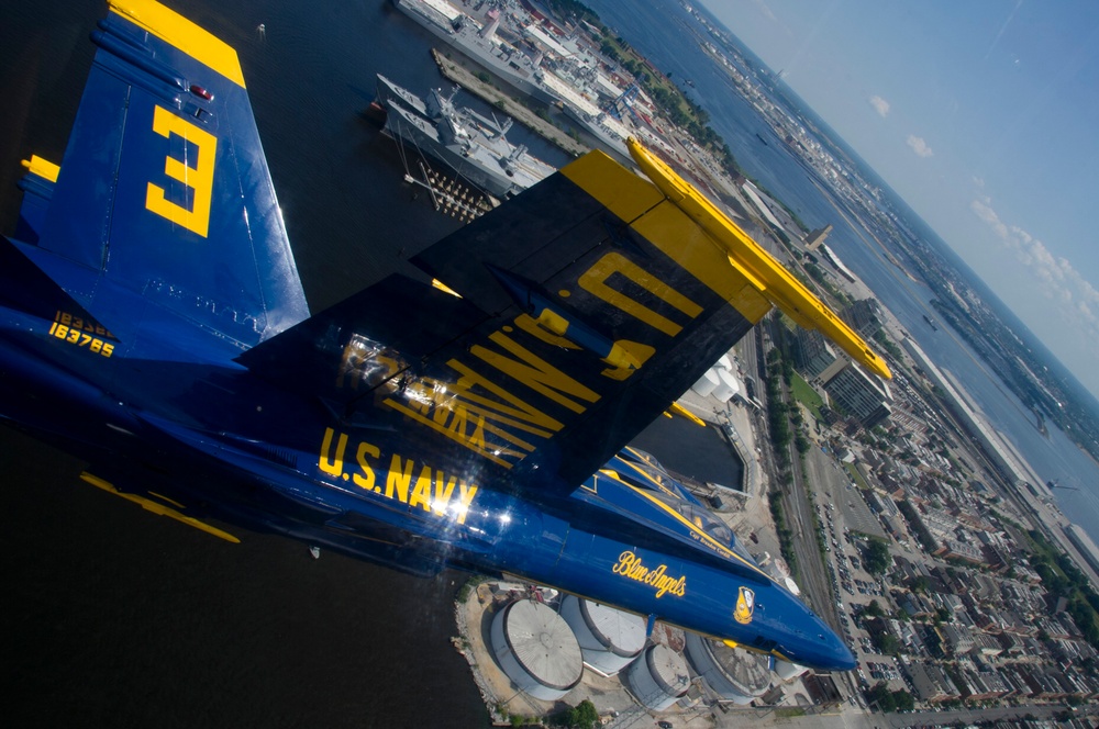 Blue Angels at Baltimore Fleet Week 2012