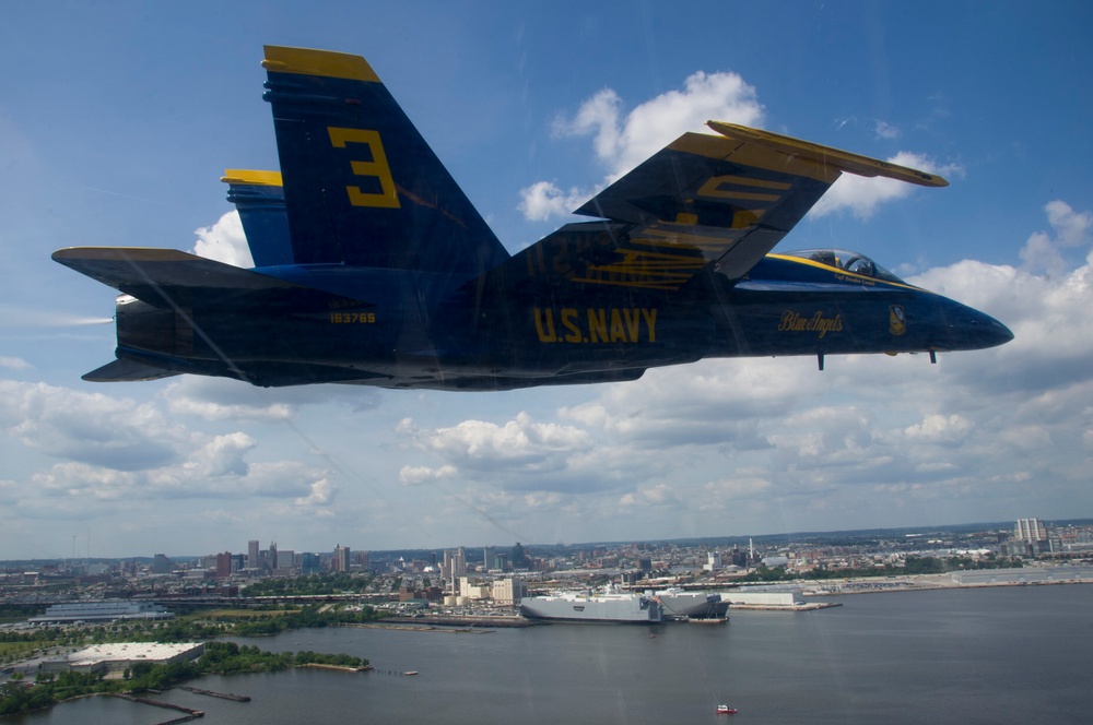 Blue Angels at Baltimore Fleet Week 2012