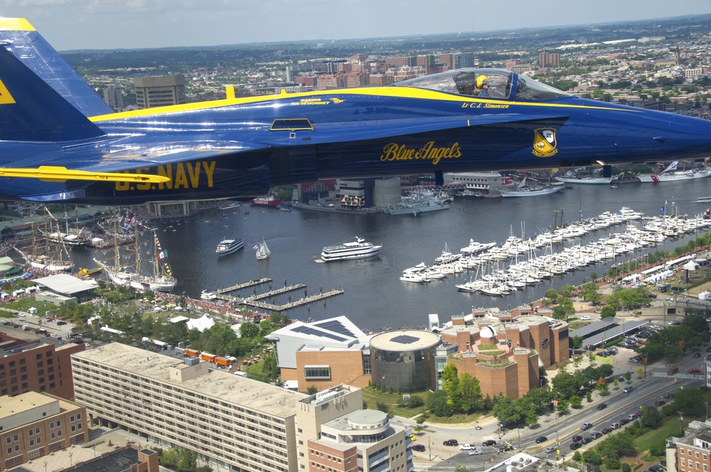 Blue Angels at Baltimore Fleet Week 2012