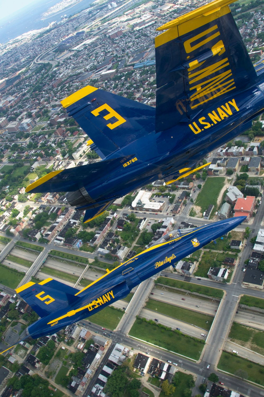 Blue Angels at Baltimore Fleet Week 2012