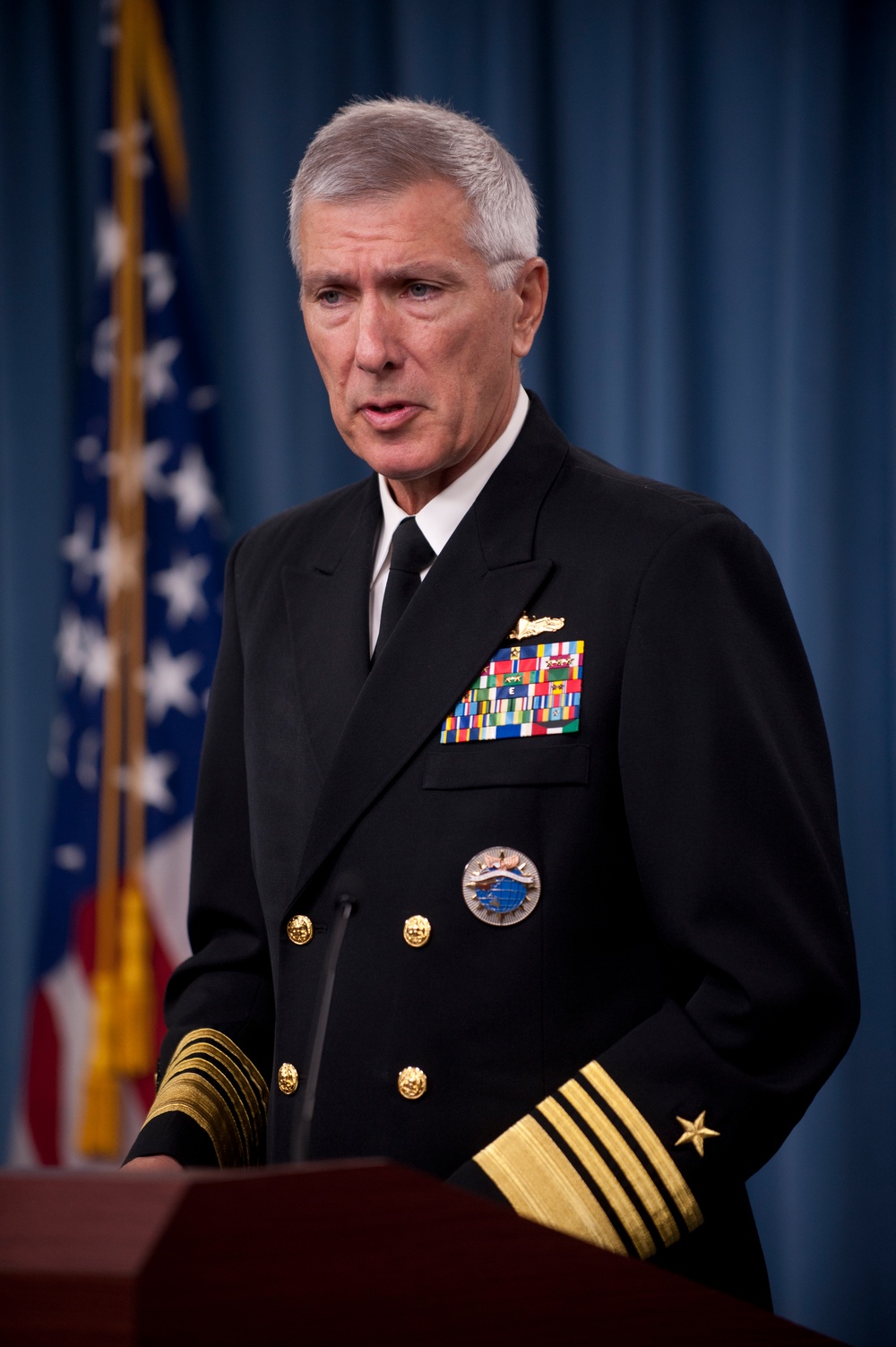 The Commander speaks